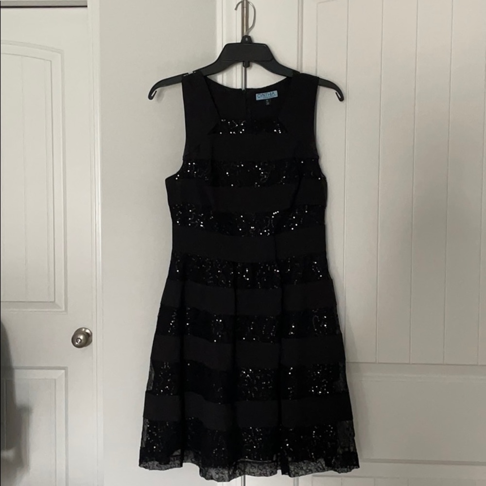 Cynthia Rowley Black Party Dress